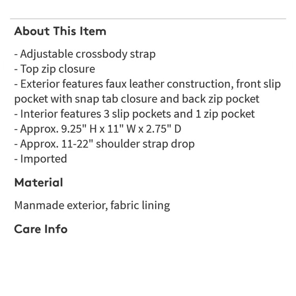 💥NEW MAX STUDIO Tan Crossbody Bag - Picture 8 of 8